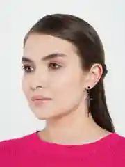 Черный серьга с 3 крестами, 1 штука, 2 цвета