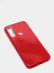 Красный чехол блестящий Xiaomi Redmi Note 8T, накладка c блёстками Редми Нот 8Т