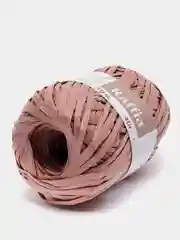 Пудровый пряжа для вязания Raffia / пряжа "Рафия" 4 мотка