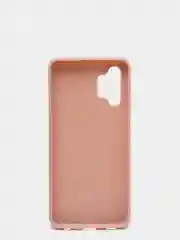 Бежевый чехол Samsung Galaxy A32 4G (Самсунг Галакси А32) силиконовый цветной матовый