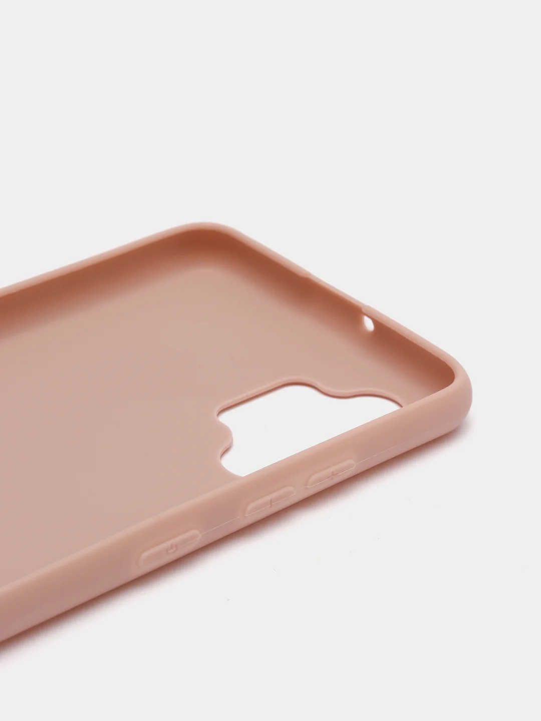 Бежевый чехол Samsung Galaxy A32 4G (Самсунг Галакси А32) силиконовый цветной матовый