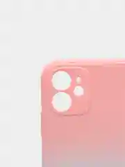 Светло-синий чехол градиентный для iPhone XR 11 12 13 Pro Max mini силиконовый айфон про макс