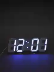 Синий часы-будильник, настольные/настенные