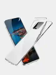 Чехол Samsung Galaxy S20 Ultra прозрачный, силиконовый
