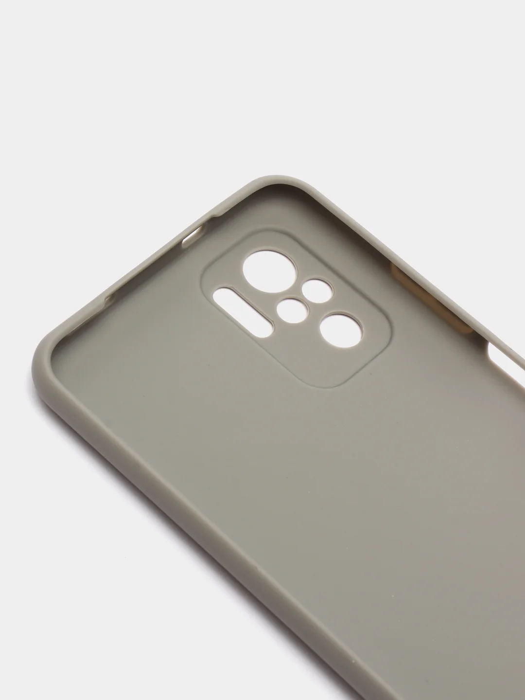 Серый чехол Xiaomi Redmi Note 10 / Note 10s, силиконовый