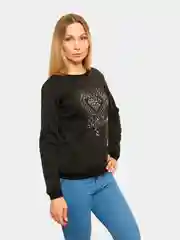 Черный свитшот женский