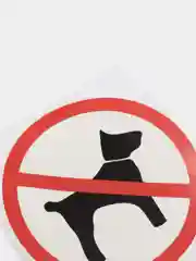 Терракотовый наклейка "Запрещающие знаки"