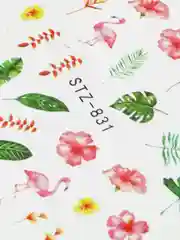 Коралловый водные наклейки-слайдеры для дизайна ногтей, более 200 видов шаблонов