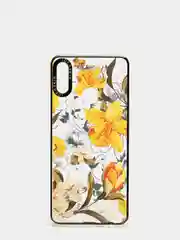 Желтый чехол Huawei P Smart 2019 / Honor 10 Lite, Хуавей П Смарт 2019, прозрачный с рисунком