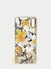 Желтый чехол Huawei P Smart 2019 / Honor 10 Lite, Хуавей П Смарт 2019, прозрачный с рисунком