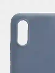 Синий силиконовый чехол для Xiaomi Redmi 9A (Сяоми Редми 9А), прозрачный