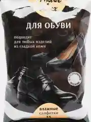 Салфетки влажные, для обуви, 15 штук
