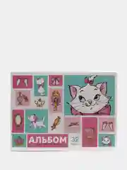 Конфетный альбом для рисования для девочек "Коты-аристократы" от Дисней, 5 видов, А4