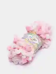 Пудровый пряжа Alize Puffy петельки