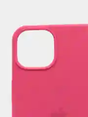 Багровый чехол Silicone Case для iPhone 13 / 13 Pro / 13 Pro Max с открытым низом