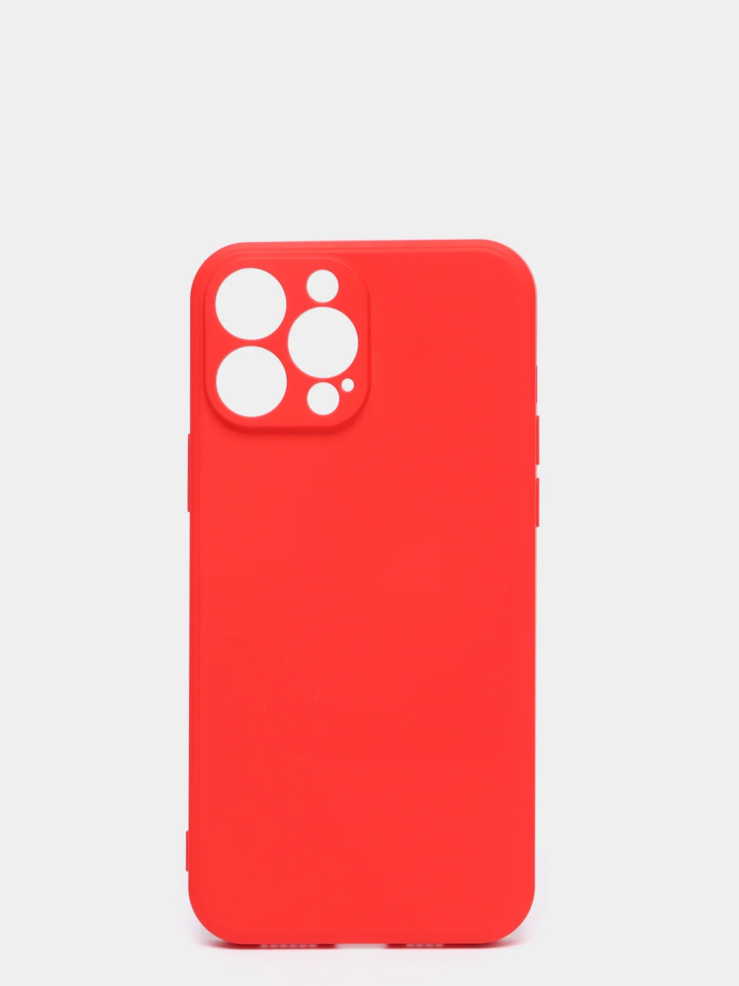 Красный противоударный, силиконовый, матовый чехол на iPhone 13, 13 Pro, 13 Pro max, 13 mini