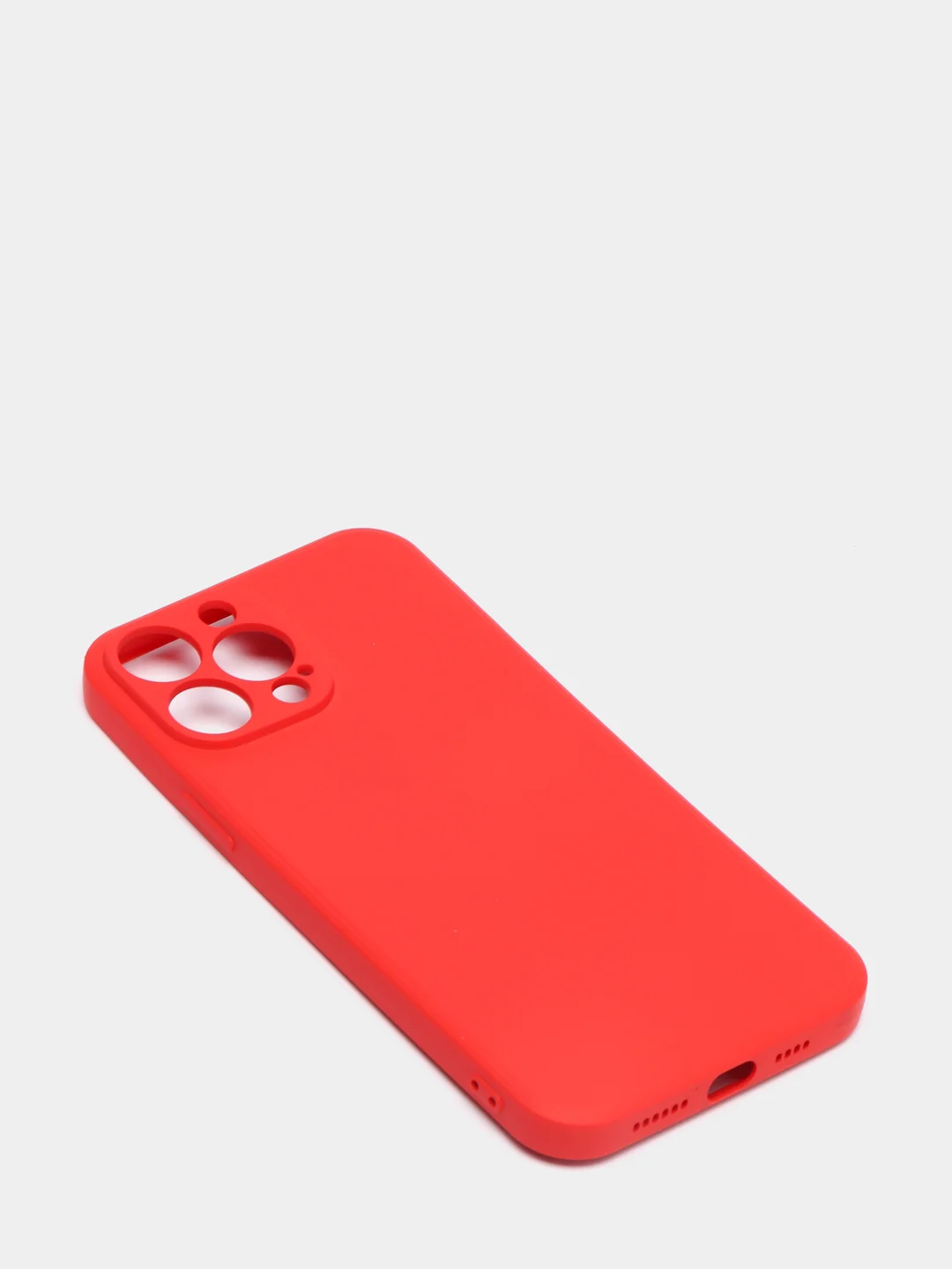 Красный противоударный, силиконовый, матовый чехол на iPhone 13, 13 Pro, 13 Pro max, 13 mini