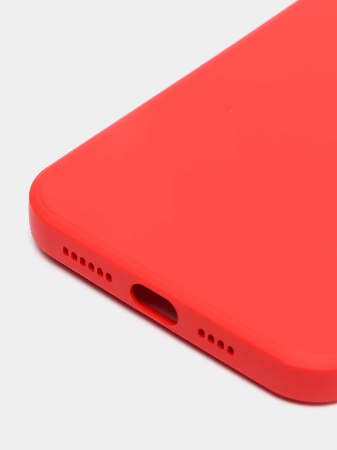 Красный противоударный, силиконовый, матовый чехол на iPhone 13, 13 Pro, 13 Pro max, 13 mini