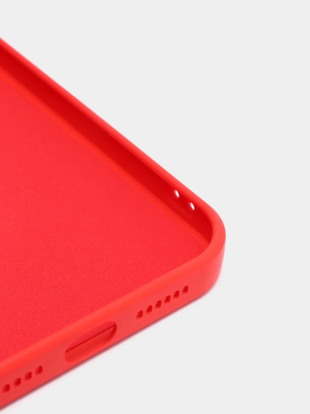 Красный противоударный, силиконовый, матовый чехол на iPhone 13, 13 Pro, 13 Pro max, 13 mini