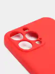 Красный противоударный, силиконовый, матовый чехол на iPhone 13, 13 Pro, 13 Pro max, 13 mini