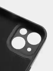 Черный противоударный, силиконовый, матовый чехол на iPhone 13, 13 Pro, 13 Pro max, 13 mini