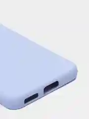Лавандовый чехол с бархатом внутри для Samsung S22