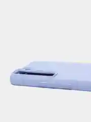Лавандовый чехол с бархатом внутри для Samsung S22