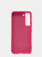 Фуксия чехол с бархатом внутри для Samsung S22