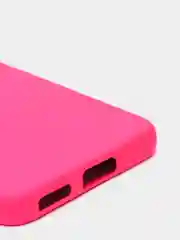 Фуксия чехол с бархатом внутри для Samsung S22