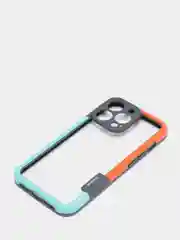 Бирюзовый противоударный чехол на iPhone 13, 13 Pro, 13 Pro max, 13 mini