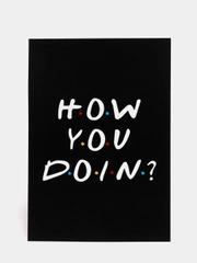Открытка How you do in?, 10 х 15 см