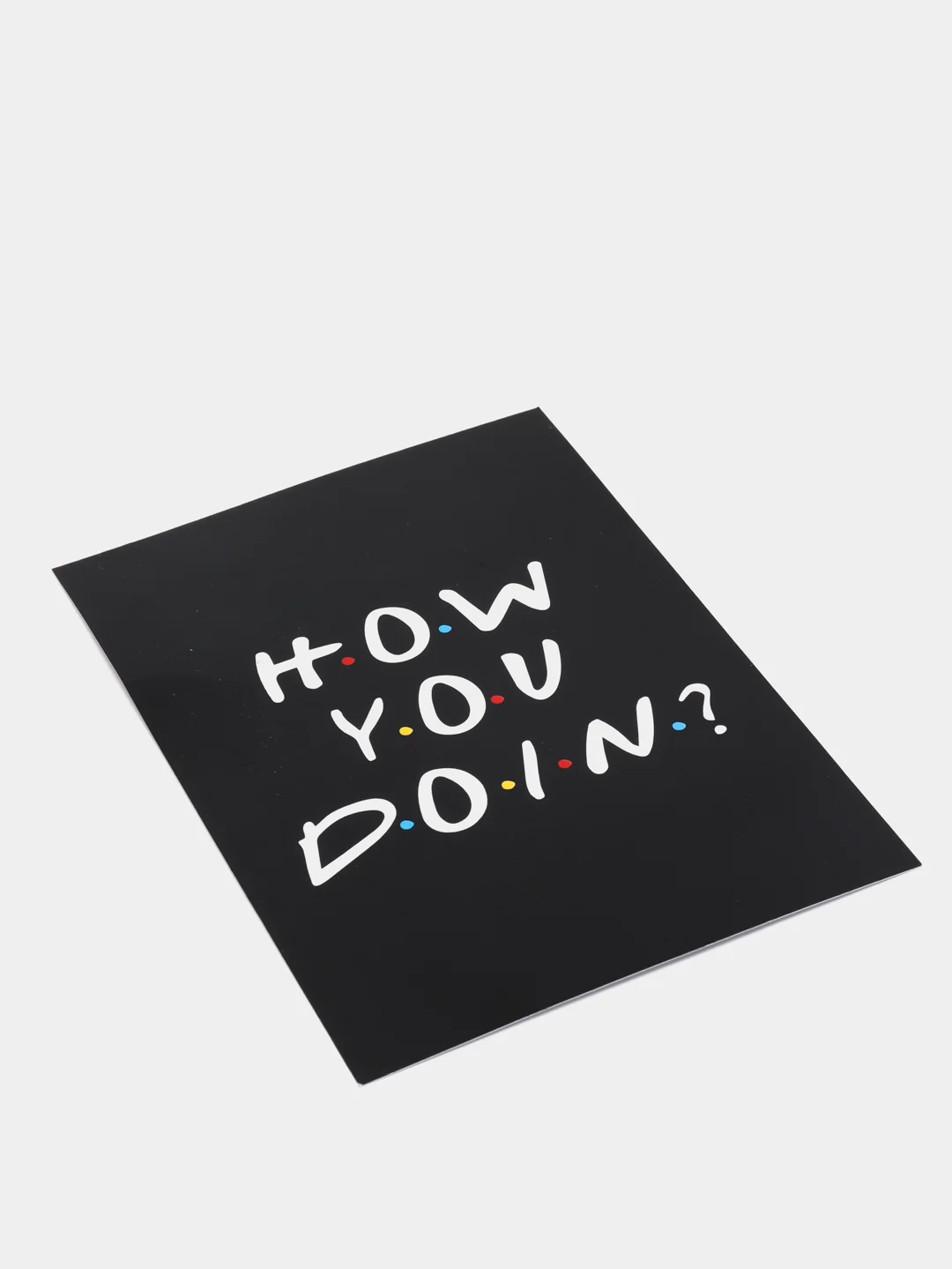 Открытка How you do in?, 10 х 15 см