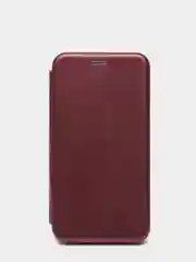 Бордовый чехол книжка iPhone 11