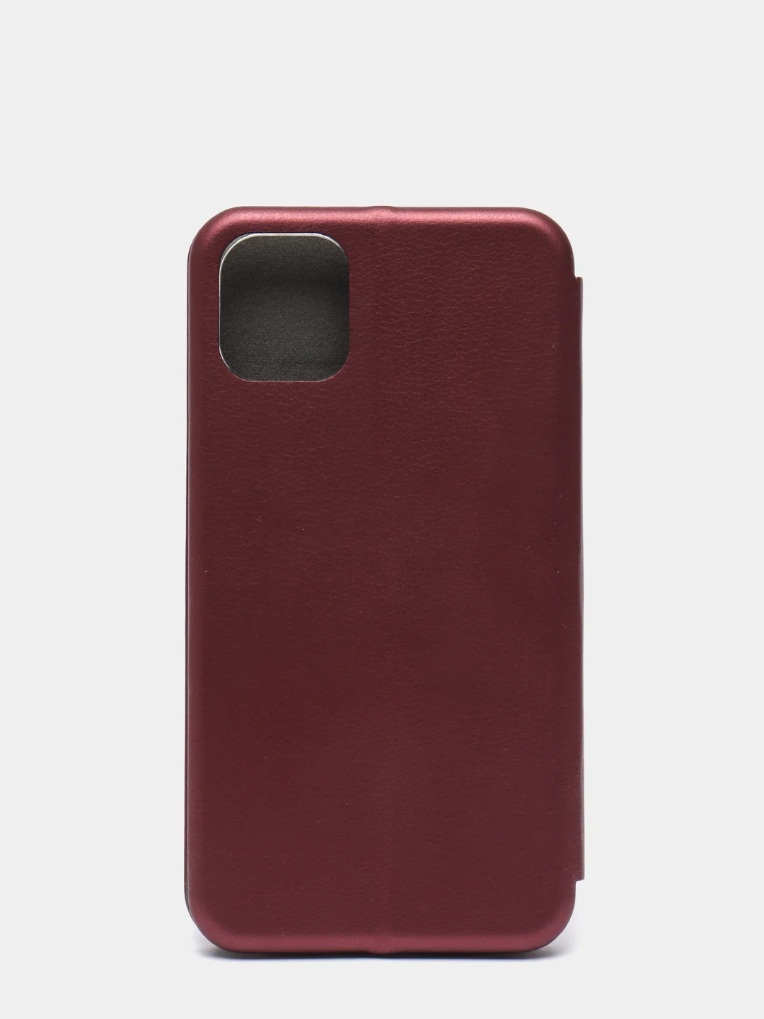 Бордовый чехол книжка iPhone 11
