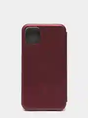 Бордовый чехол книжка iPhone 11