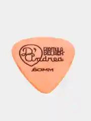 Оранжевый медиатор гитарный DAndrea RD351 Formula Delrex, разноцветные