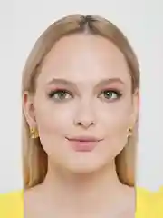 Бежевый серьги Мишки