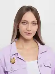 Значок деревянный "Хитрый Лис"