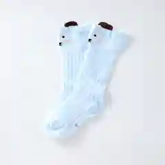 Голубой гольфы детские / гольфы из хлопка