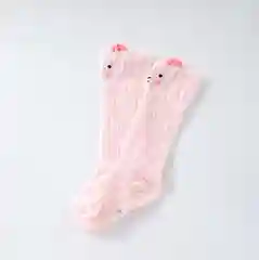 Розовый гольфы детские / гольфы из хлопка