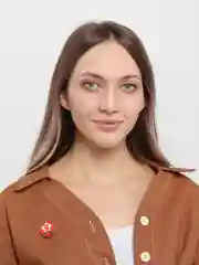 Бежевый меланж значок на 9 мая