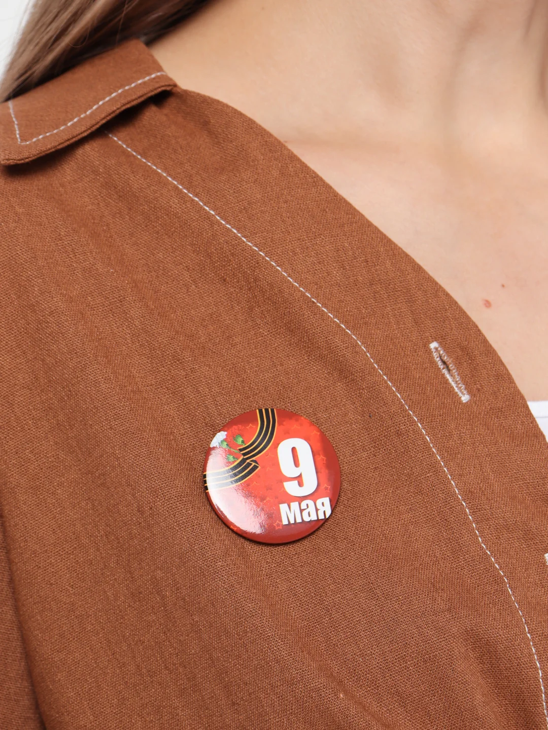 Прозрачный значок "На 9 Мая"