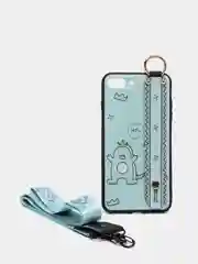 Синий чехол для iPhone 11 Pro, 11 Pro Max, XS Max, 6s, 7+, 8+, 6+, 6s+