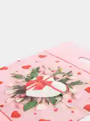 Зеленый пакет подарочный