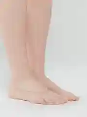 Бежевый женские капроновые следки