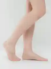 Бежевый женские капроновые следки