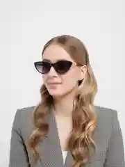 Черный солнцезащитные очки женские