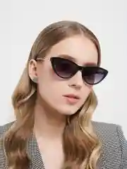 Черный солнцезащитные очки женские