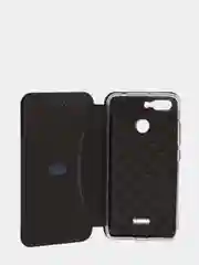 Синий чехол-книжка на Xiaomi Redmi 6