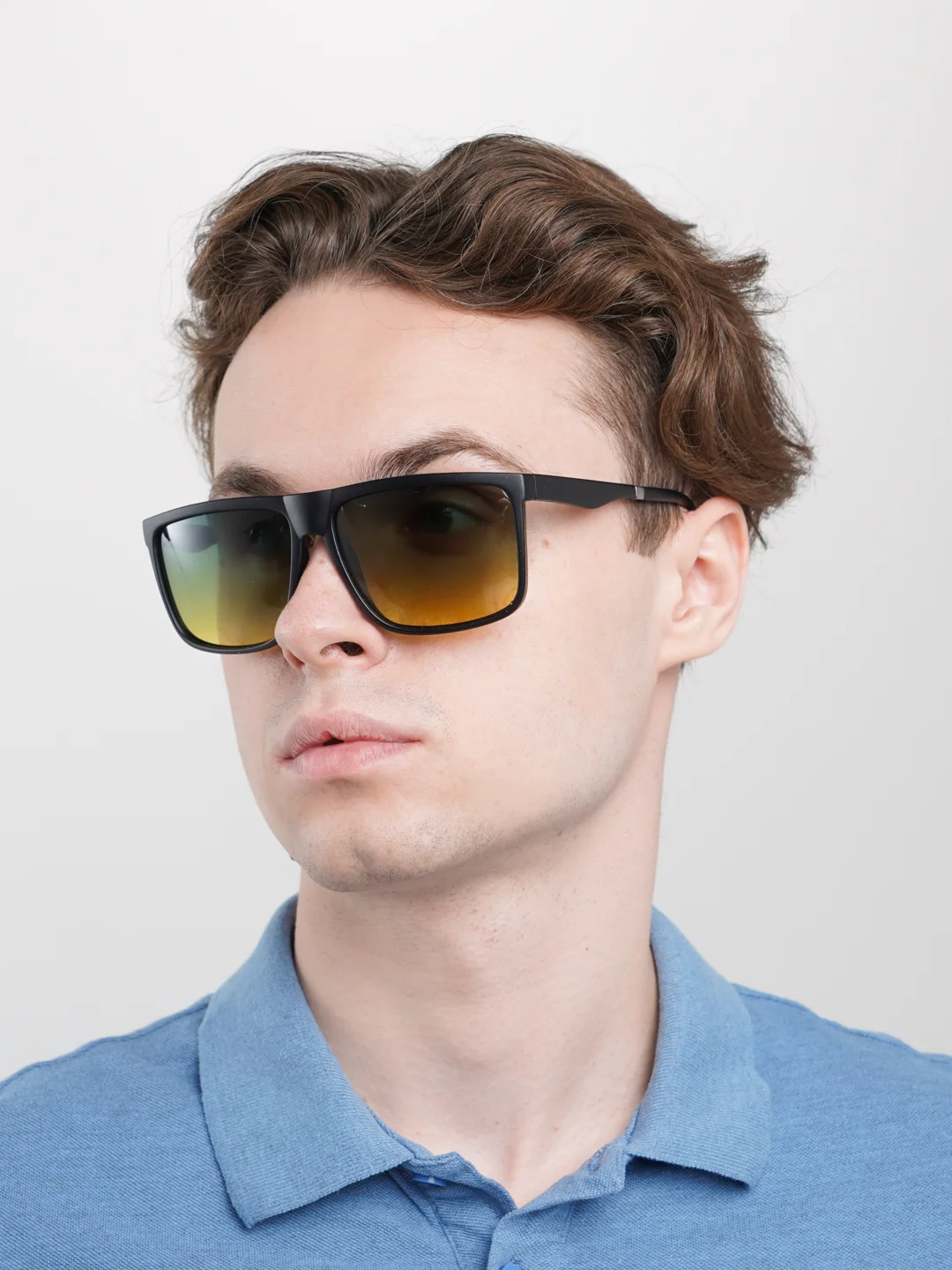 Зеленый солнцезащитные очки Polarized